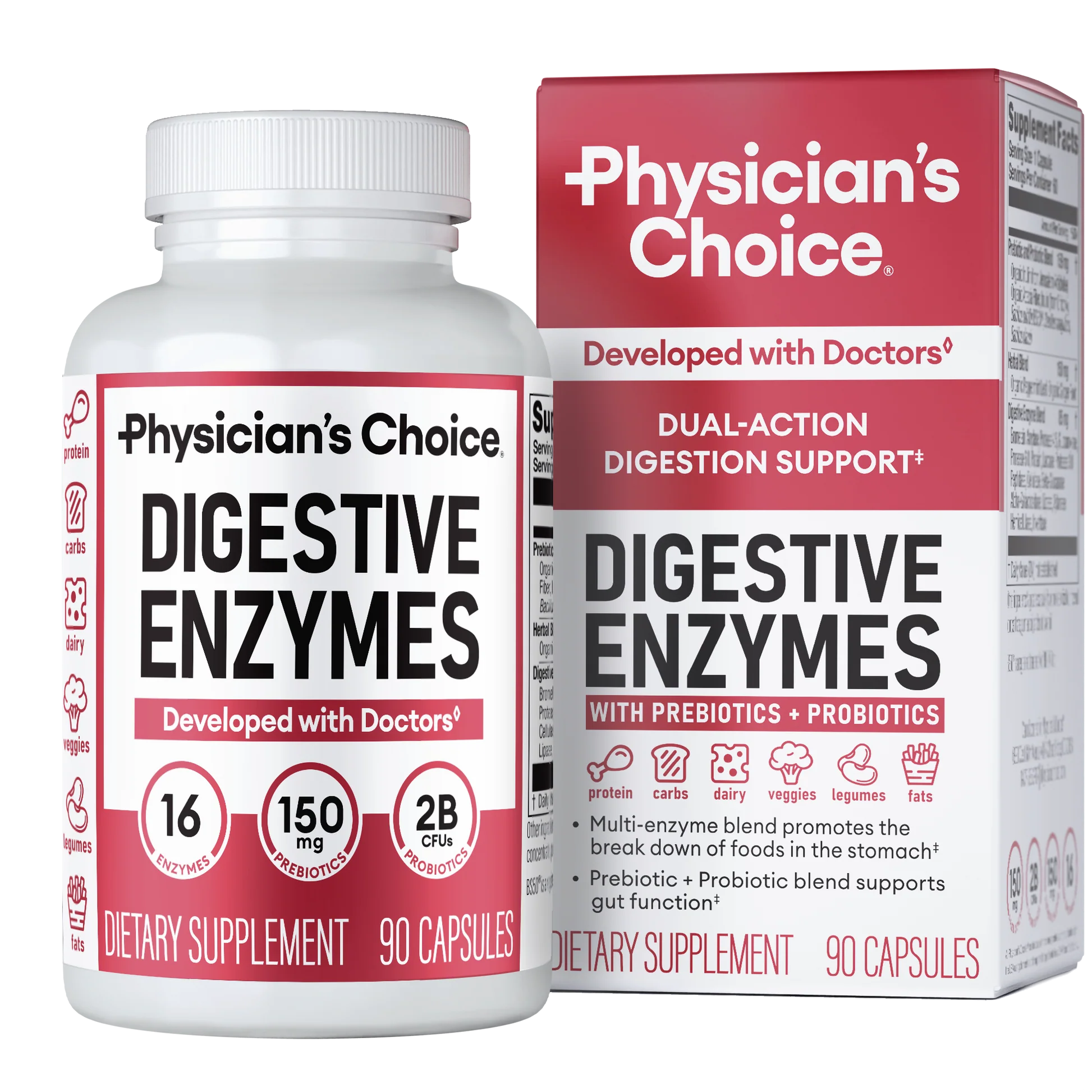 Enzimas Digestivas Physician's Choice