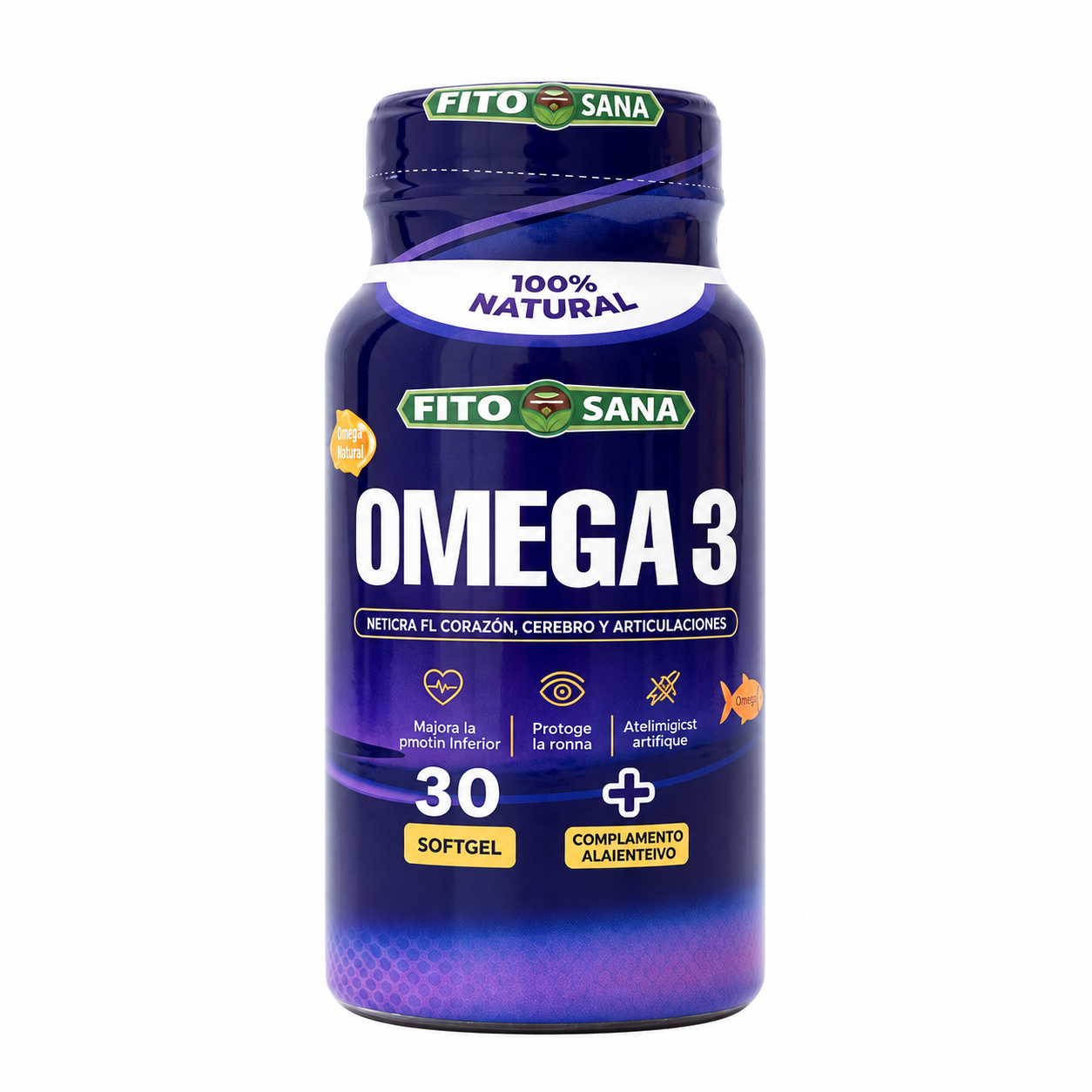 Omega 3 Aceite de Pescado en Cápsulas Blandas