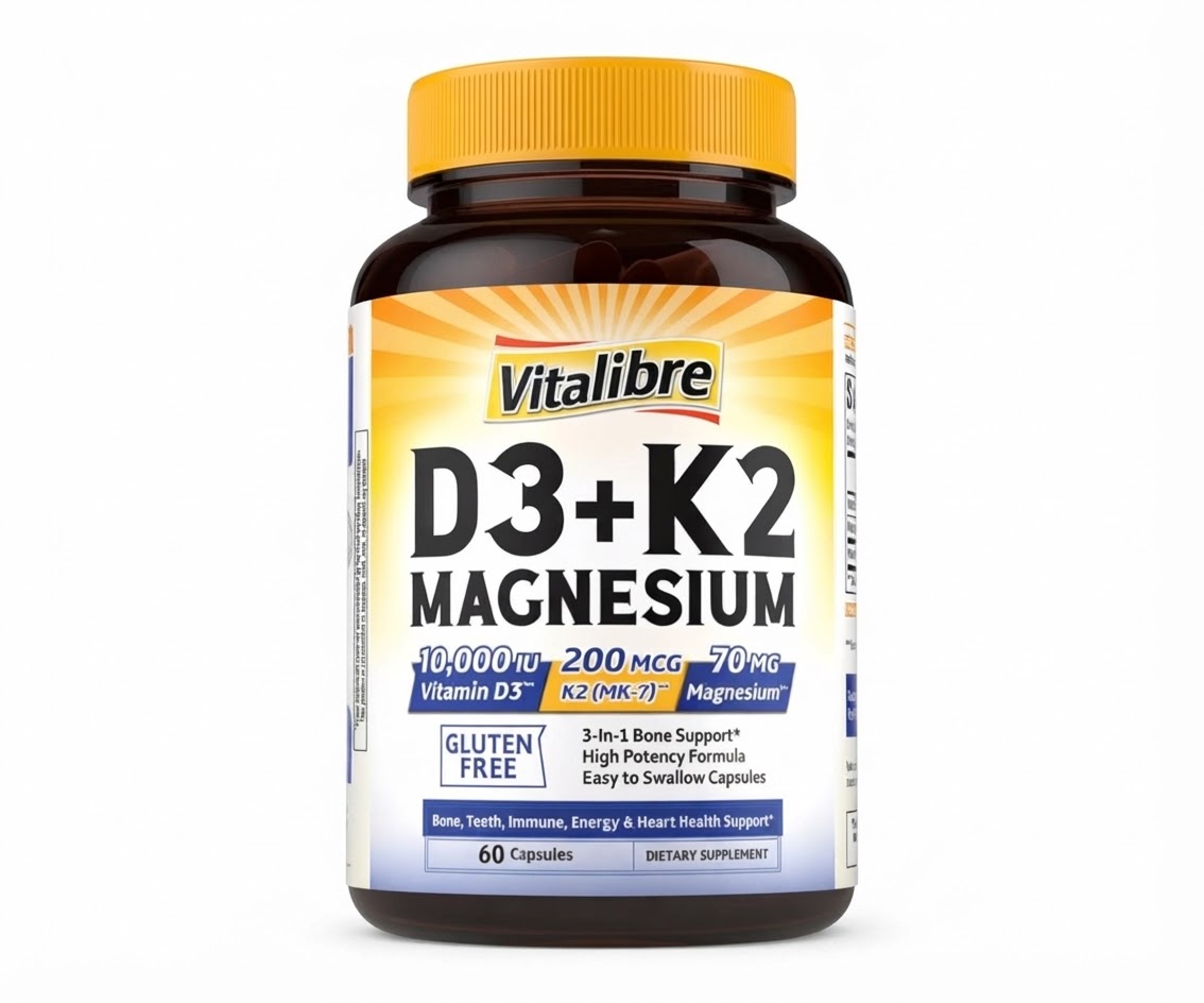 Vitamina D3-K2-Magnesio Vitalibre